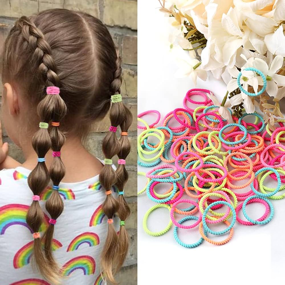 Colorful Basic Nylon Ealstic Hair