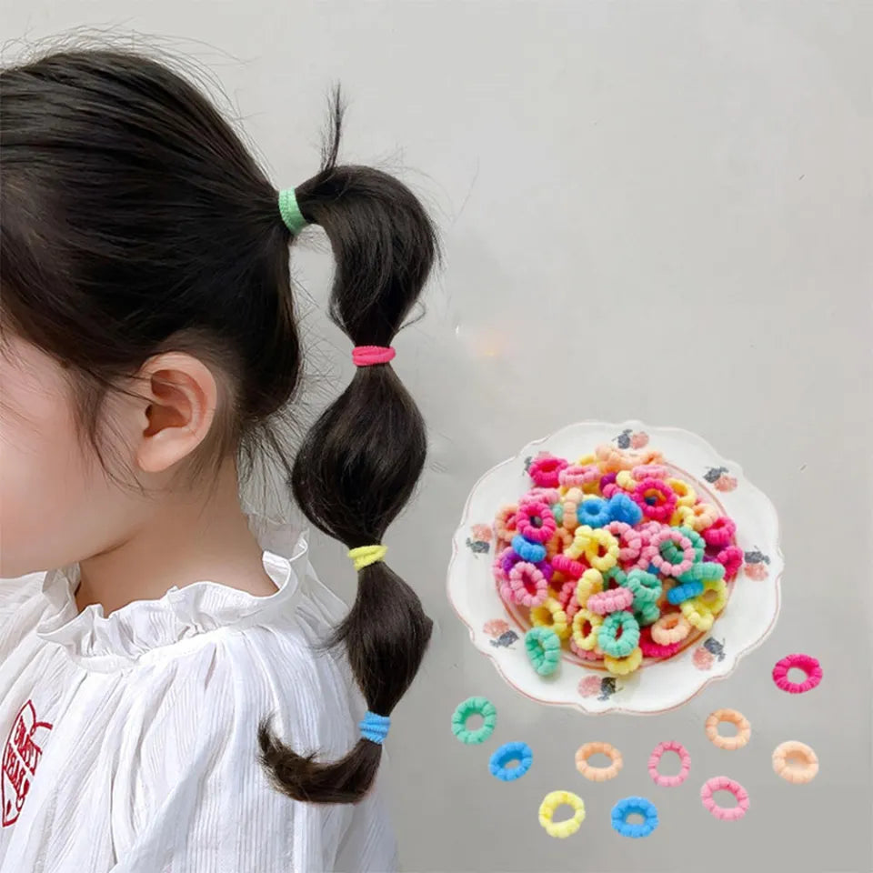 Colorful Basic Nylon Ealstic Hair